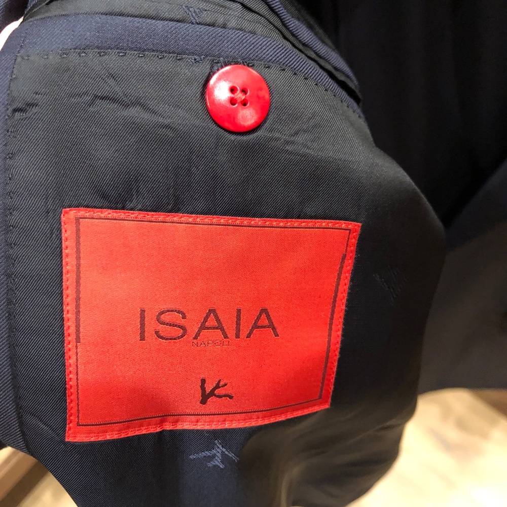 Preloved, ISAIA Aquaspider 2 piece suit, wool